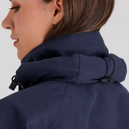 Navy blue Ridgeline Womens Monsoon Classic Jacket showing the classic jacket style
