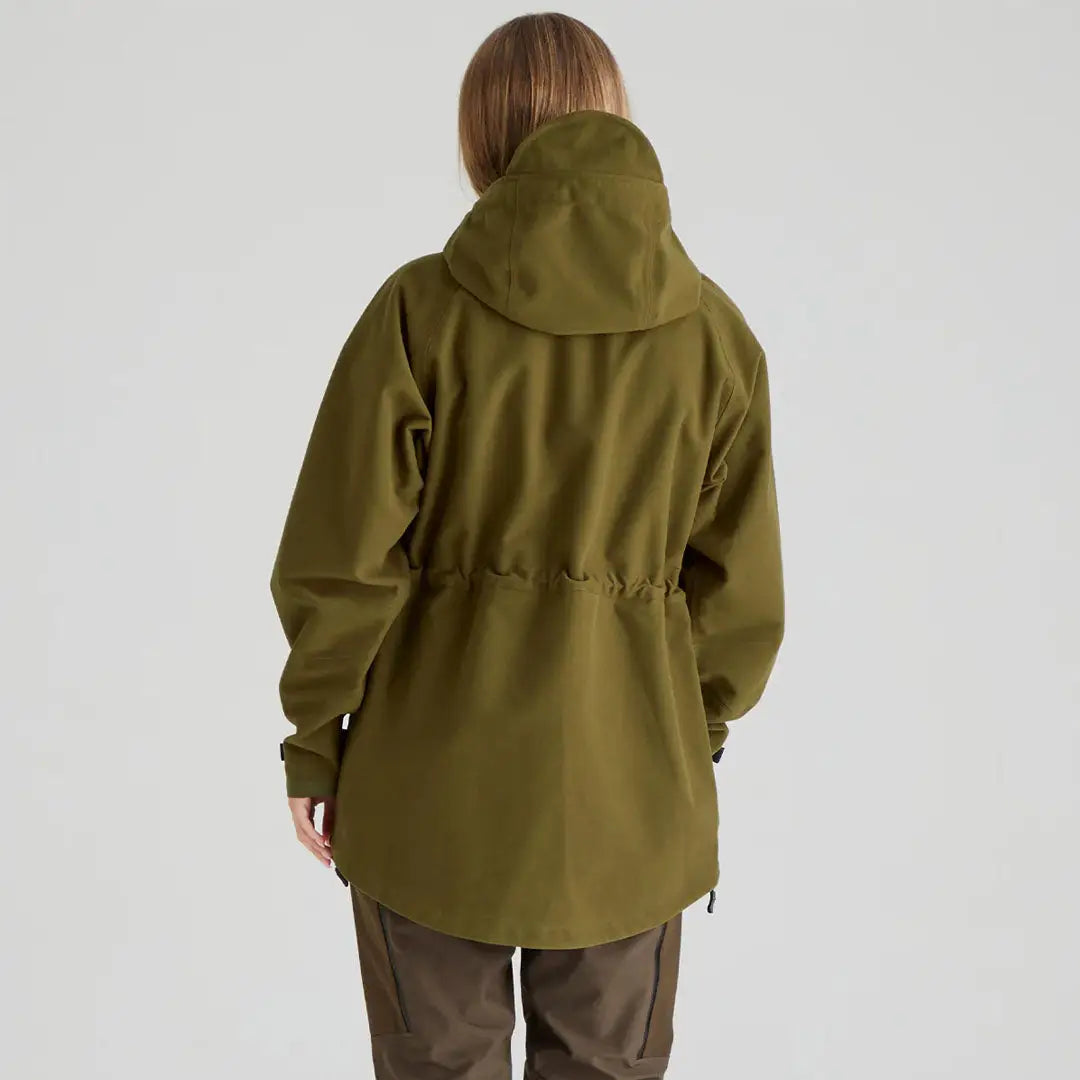 Olive green Ridgeline Womens Monsoon Classic Jacket hooded jacket for women
