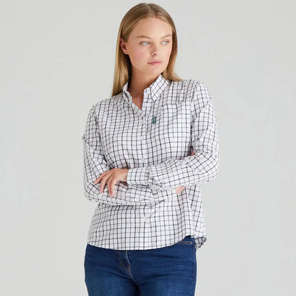 Ridgeline Womens Sedgebrook shirt in checkered pattern perfect for casual wear