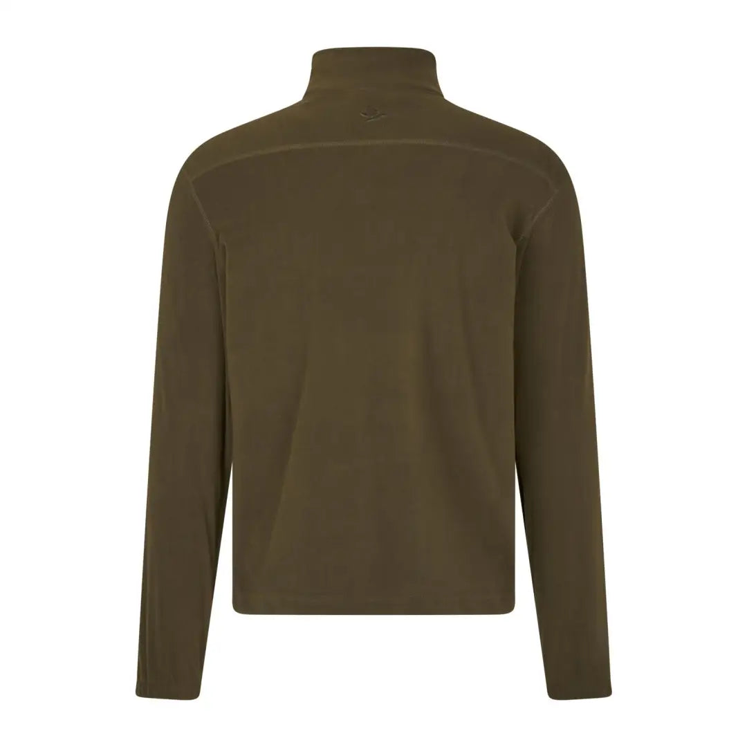 Olive green Benjamin Half Zip Fleece top from Seeland Benjamin Half collection