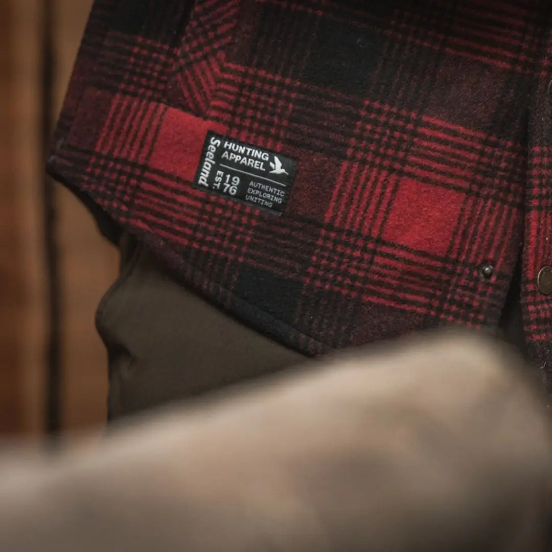 Red and black plaid Canada Yukon Shirt perfect for outdoors or casual wear
