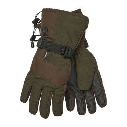 Olive and brown Seeland Celsius Heat Gloves perfect for winter warmth and heat gloves comfort