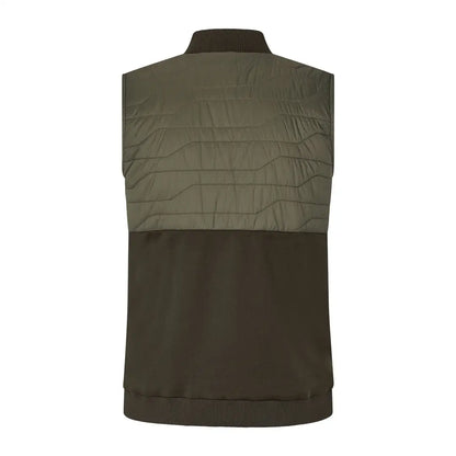 Olive green quilted Celsius Heat Liner Waistcoat from Seeland Celsius Heat collection