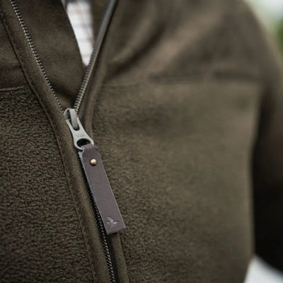 Olive green fleece jacket from Seeland Fog Fleece Country Clothing for hunting