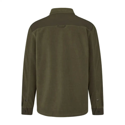 Olive green Seeland Gust Fleece Shirt long-sleeve fleece shirt perfect for outdoors