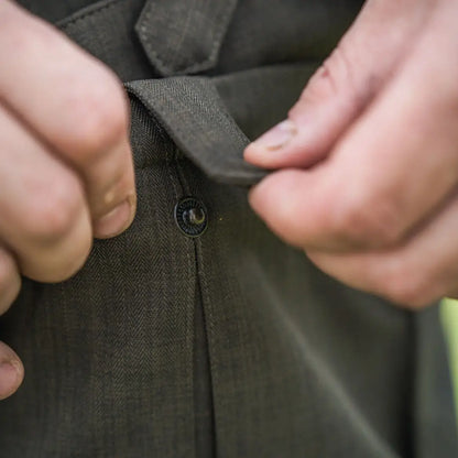 Olive-green Seeland Highpoint Jacket with button details for country hunting clothing