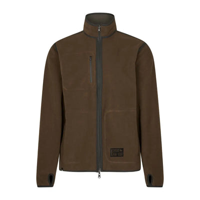 Brown Seeland Rogue Solid Reversible Fleece Jacket, versatile reversible fleece jacket for outdoor fun