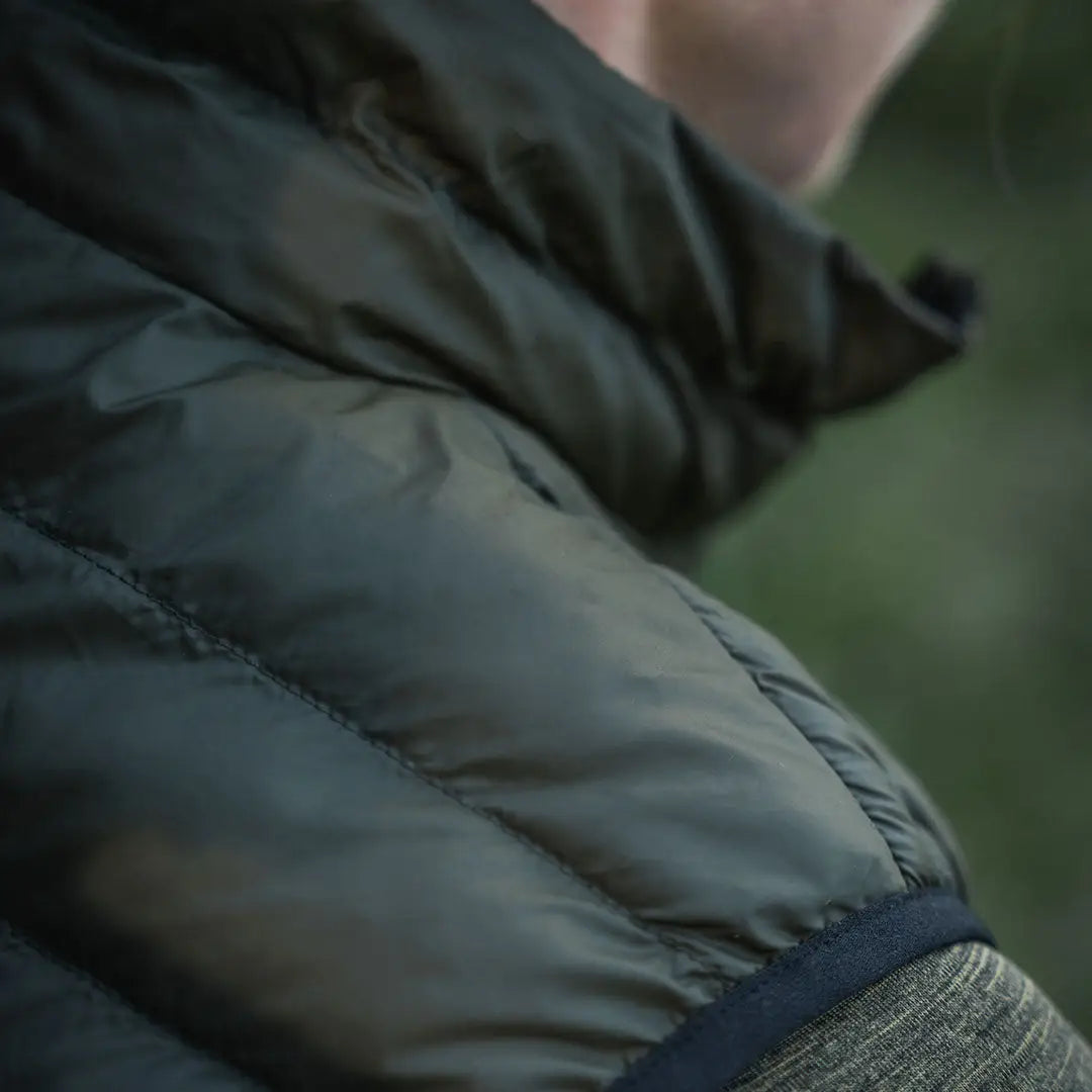 Padded olive green Therma Waistcoat from Seeland for hunting and country clothing