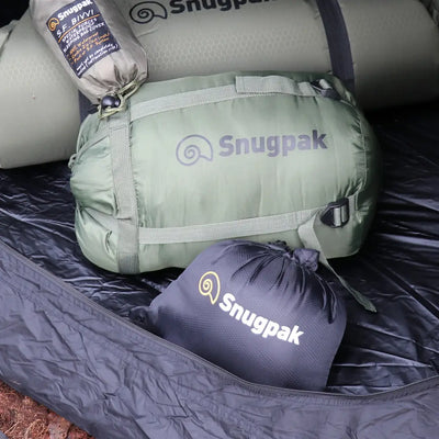 Pale green Snugpak Snuggy Headrest camping gear perfect for outdoors and hunting trips