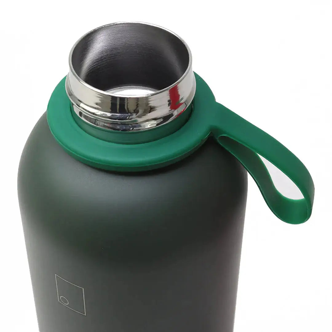 Green Sophos Vacuum Bottle 500ml with handle and lid