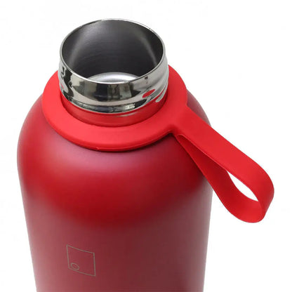 Red Sophos Vacuum Bottle 500ml with handle and lid