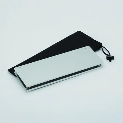 Silver folding keyboard with black pouch for Soto Field Hopper Mini Table