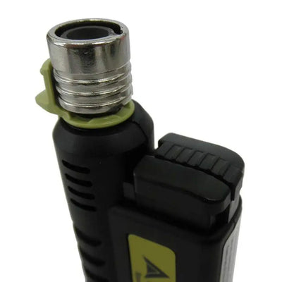 Black Soto Pocket Blow Torch XT with chrome nozzle for efficient heat!