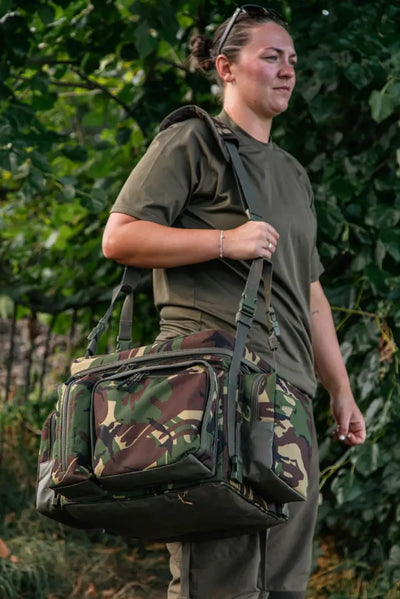 Camouflage fishing bag from the Speero Modular Cool Bag collection for outdoor adventures