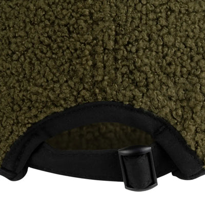Olive green Speero Sherpa Baseball Cap for a cozy and stylish look