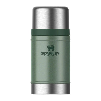 Green and silver Stanley Classic Food Jar 0.70L vacuum food jar