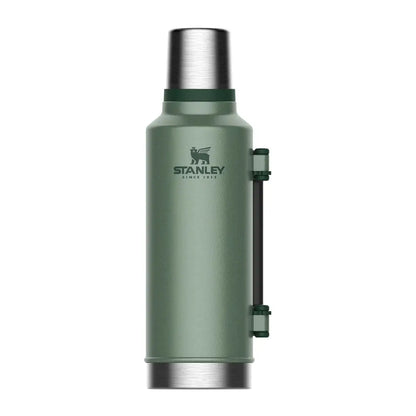 Stanley Classic vacuum bottle 1.9L green thermos with steel lid