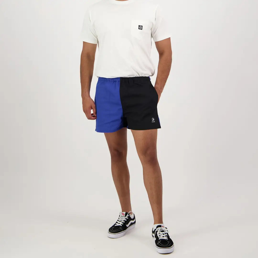 Swanndri Cotton Harlequin Rugby Shorts At New Forest New Forest Clothing