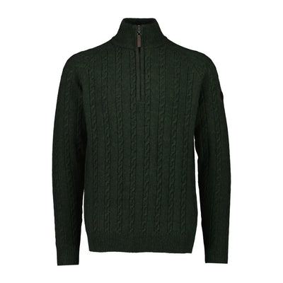 Swanndri Doncaster Cable Knit 1/4 Zip Jumper – New Forest Clothing