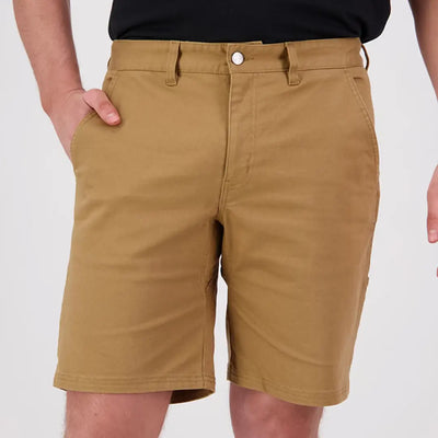 Khaki casual shorts from Swanndri for outdoor adventures and country clothing lovers