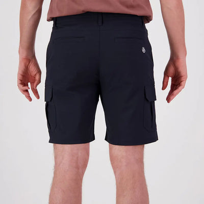 Navy cargo shorts from Swanndri Lawson for hunting and outdoors adventures