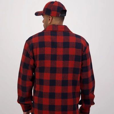 Sofmachine ホームシャツ XLARGE レッド Swanndri Ranger Wool Zip Front Bushshirt – New Forest Clothing