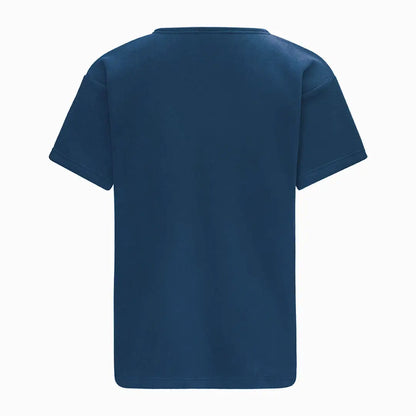 Dark blue Swazi Bushmans Tee displayed, perfect for outdoors and casual wear
