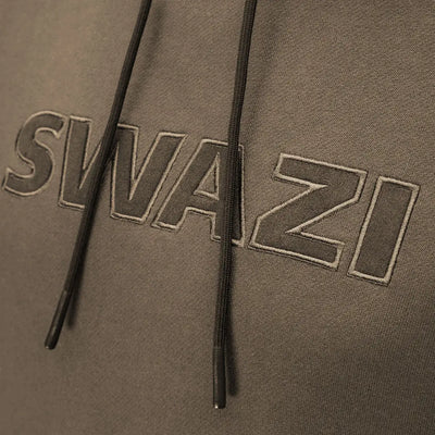 Gray hoodie with drawstring showcasing the Swazi Legend Hoody for casual style