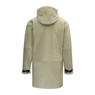 Beige fleece hooded coat from Swazi Nahanni Fleece Smock with legendary 350gsm polar fleece