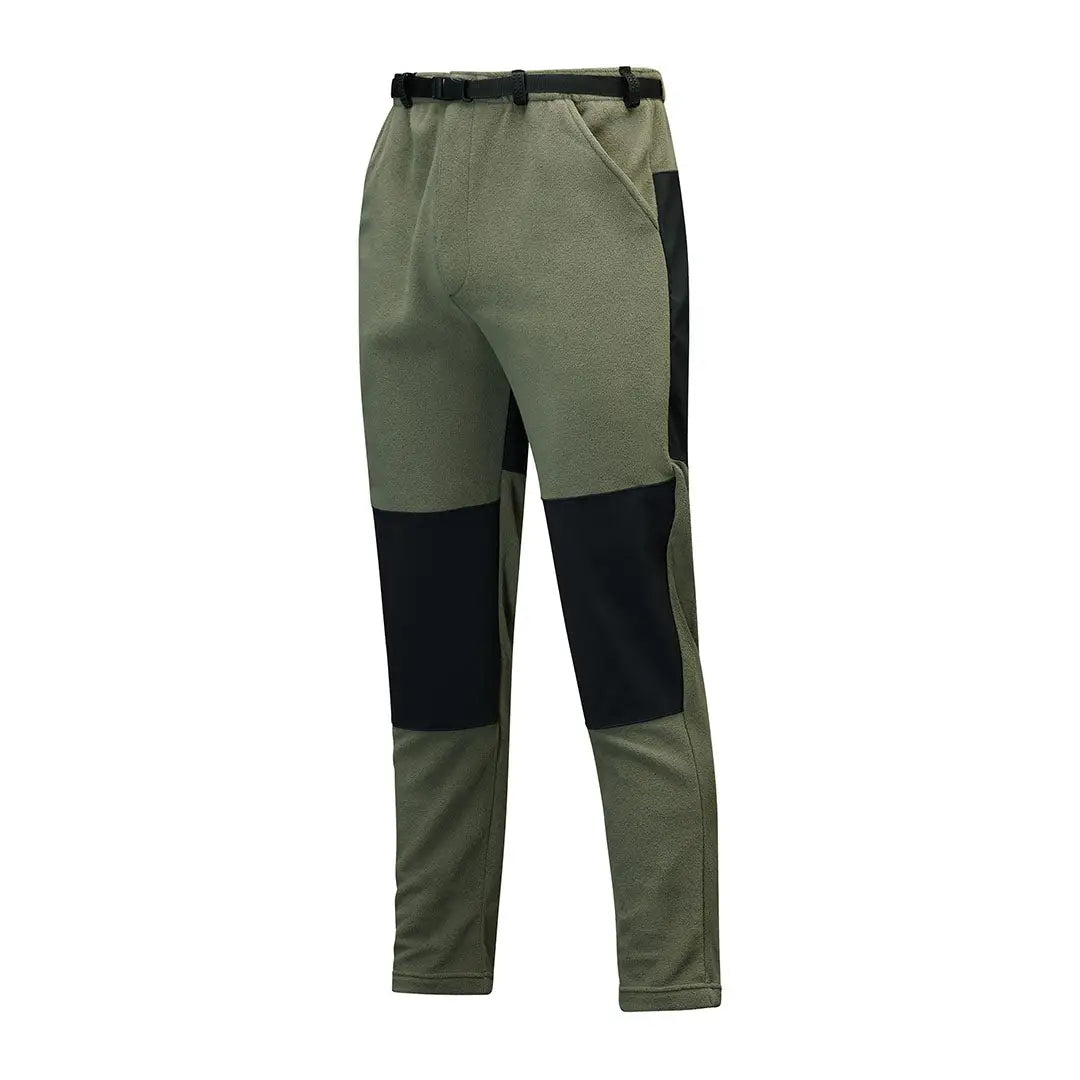 Olive green Swazi Steevos hiking pants made with aegis® chinook fabric for outdoor adventures