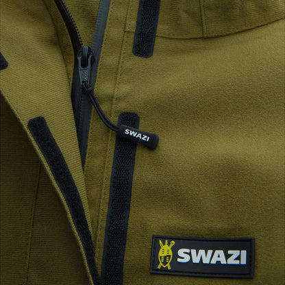 Olive green Tahr XP Smock wet weather jacket for top-of-the-line wet weather gear