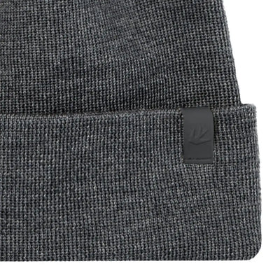 Gray knit beanie hat perfect for country clothing and outdoor hunting adventures