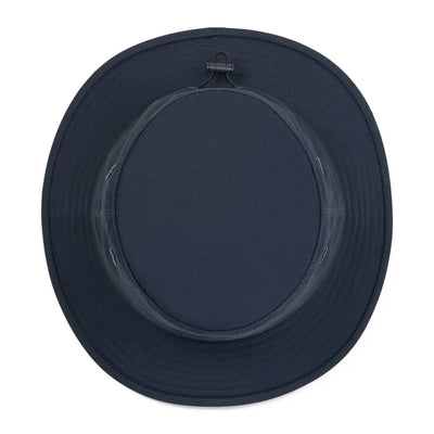 Navy blue Tilley Logo Technical T1 Bucket hat perfect for sunny adventures