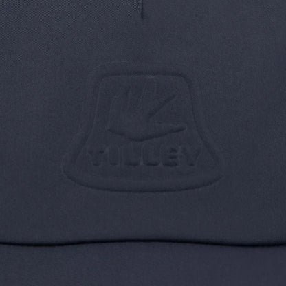 Embossed dark blue fabric of the stylish Tilley Tech Travel Cap