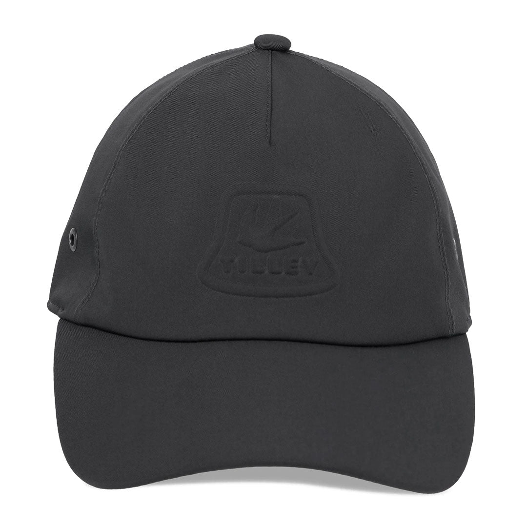 Black baseball cap from Tilley Tech Travel, perfect for your next adventure