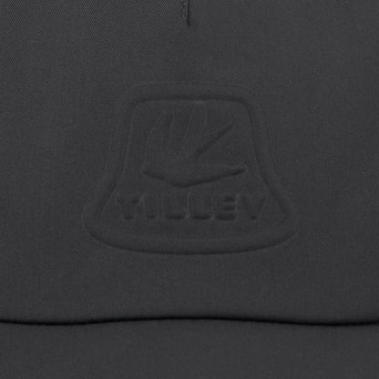 Dark gray Tilley Tech Travel Cap perfect for outdoor adventures and stylish travel