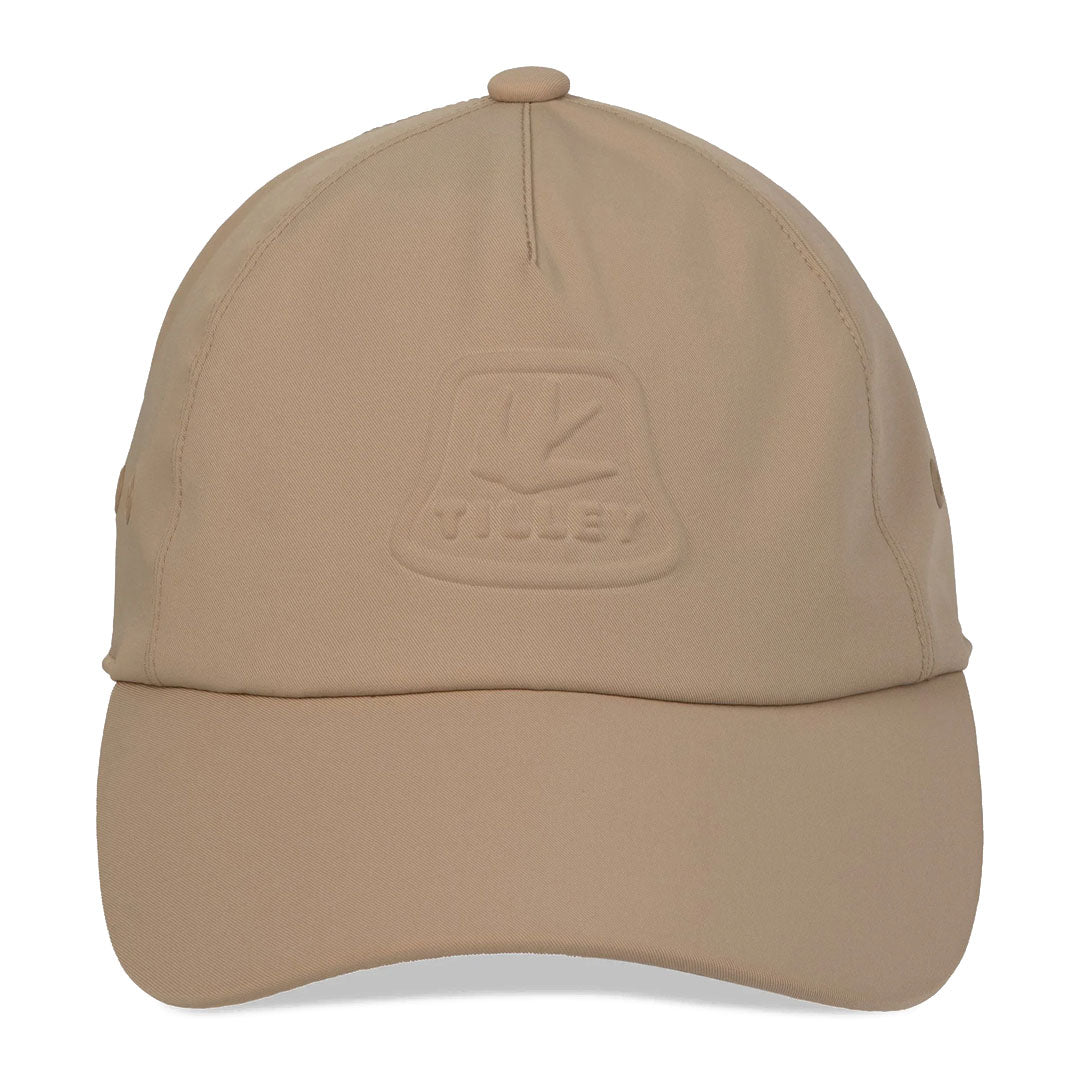 Beige baseball cap from Tilley Tech Travel for stylish outdoor adventures