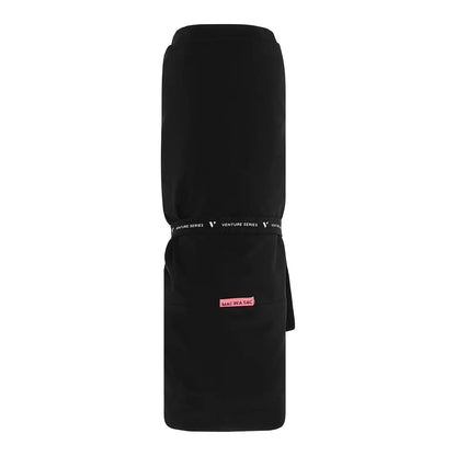 Black rolled-up Venture Ladies Ultralite Trousers mat with strap for easy carrying