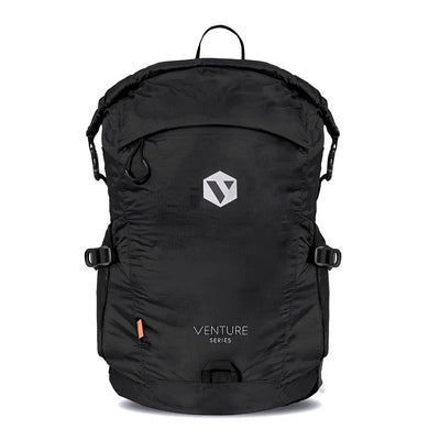 Black nylon Venture Speedpro Backpack perfect for adventures and everyday use