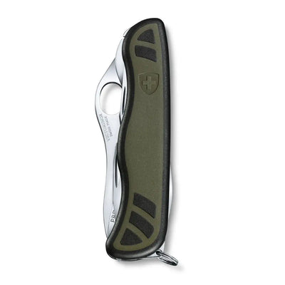 Olive green Victorinox Swiss Soldiers 08 Pocket Knife, perfect for outdoor adventures