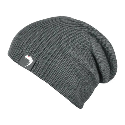 Gray knit beanie featuring a small white logo patch for Viper Tactical Bob Hat