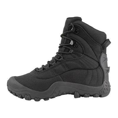 Black high-top Viper Venom Boots featuring a rugged sole and lace-up style