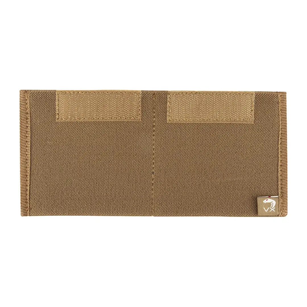 Tan canvas wallet with Velcro for Viper VX Double Rifle Mag Sleeve XL