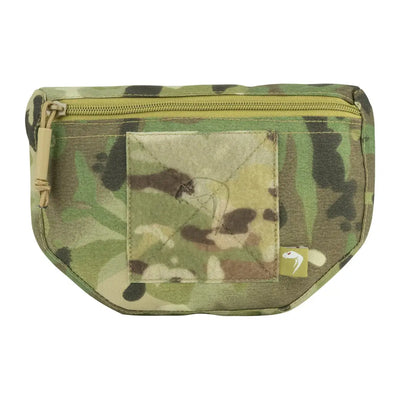 Camouflage tactical fanny pack for Viper VX Multi Weapon System with zipper closure