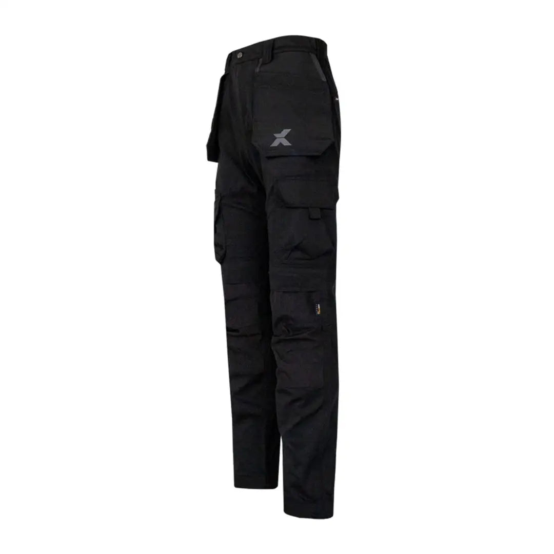 Black work trouser with cargo pockets from Xpert Pro Stretch+ for country clothing or hunting