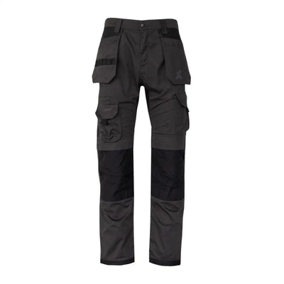 Men’s dark gray work trouser with utility pockets from Xpert Pro Stretch+ for country clothing and hunting