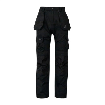 Black cargo work trouser with detachable tool pockets from Xpert Pro Stretch+ Work Trouser for country clothing and hunting