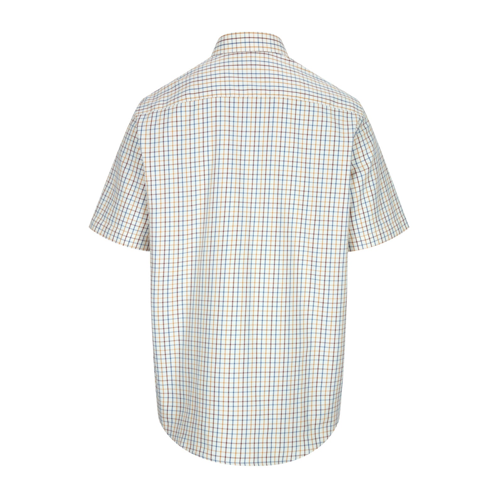 Hoggs-Of-Fife-Kessock-Tattersall-Short-Sleeve-Shirt