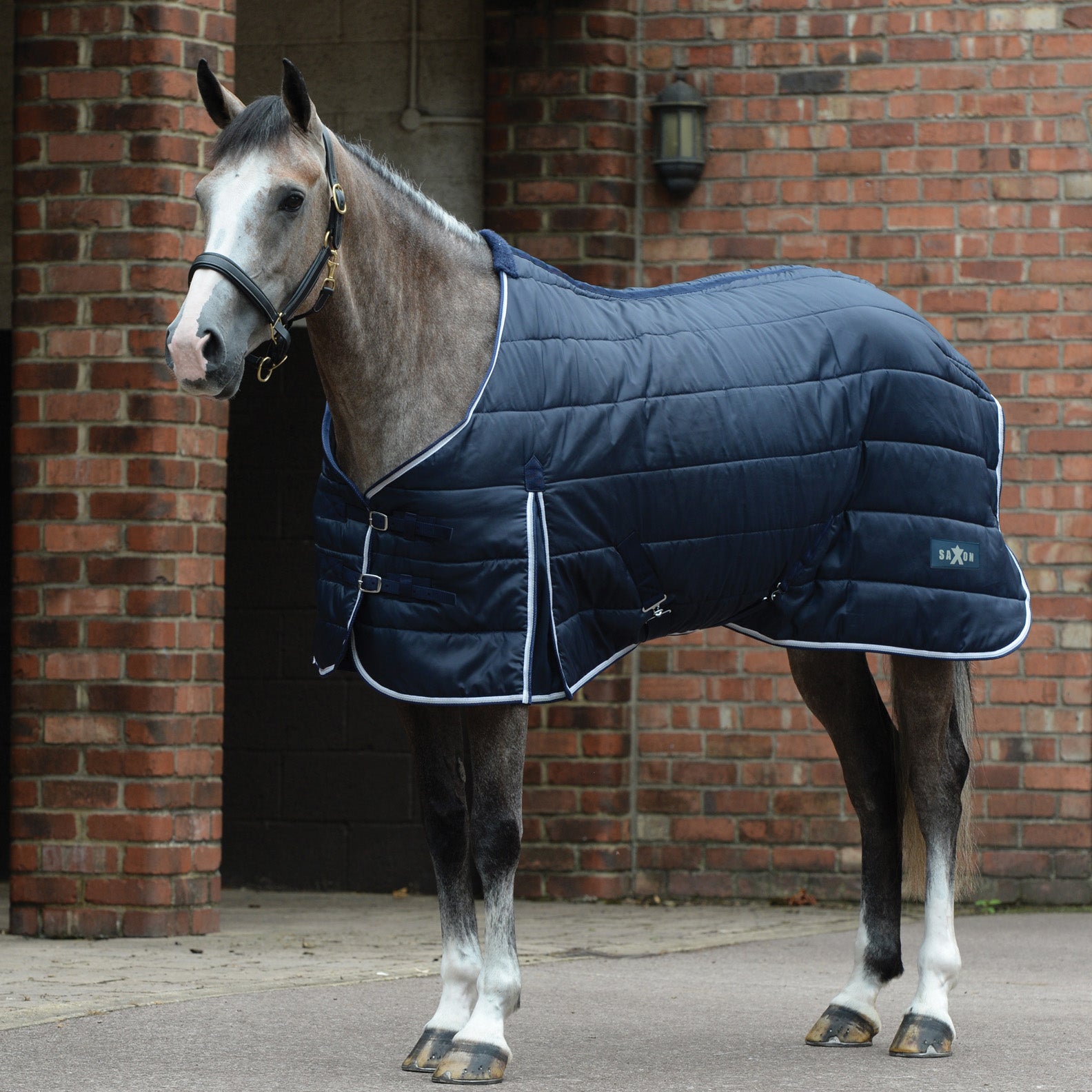 Saxon Channel Quilt Stable Standard Neck Medium Horse Rug New Forest Clothing