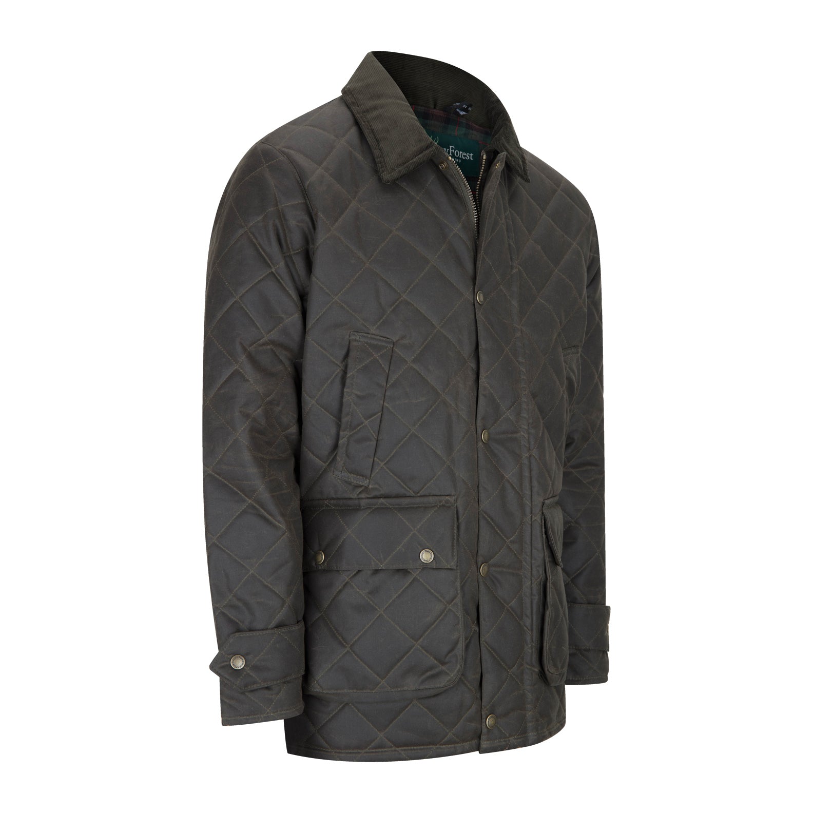 Mens Quilted Wax Jacket | New Forest Clothing